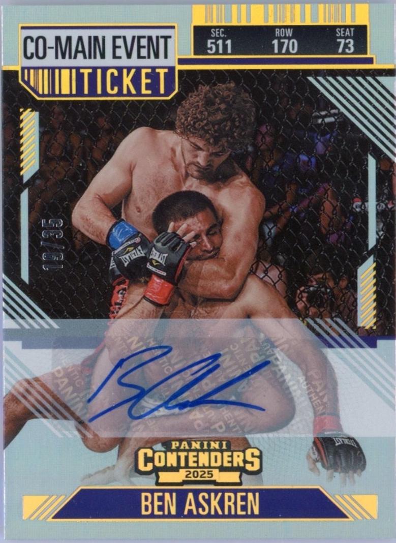 Ben Askren [Co-Main Season Ticket Signature] #51