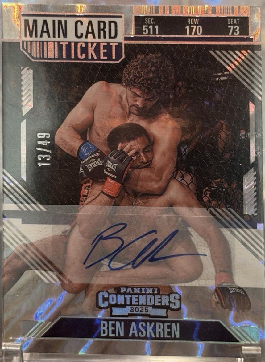 Ben Askren [Main Card Season Ticket Signature] #51