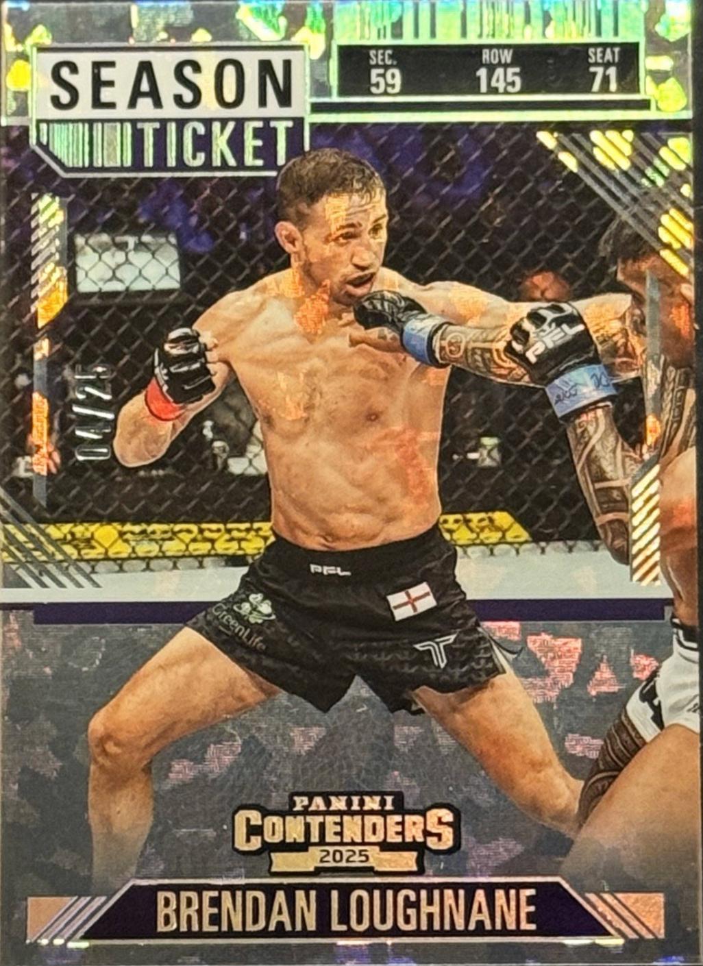 Brendan Loughnane [Cracked Ice Ticket] #46