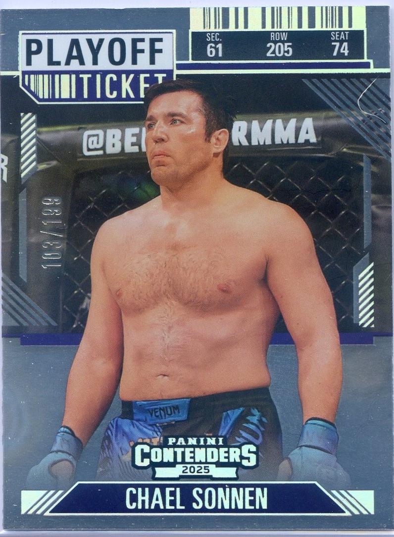 Chael Sonnen [Playoff Ticket] #15