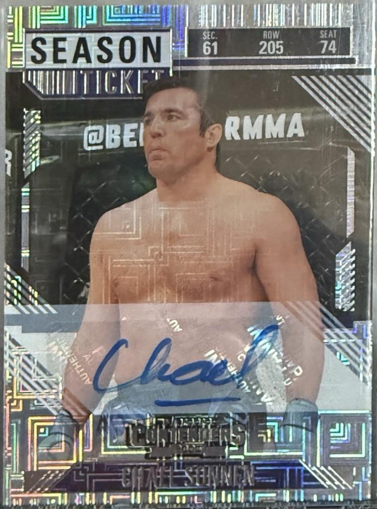Chael Sonnen [Season Ticket Signature] #15