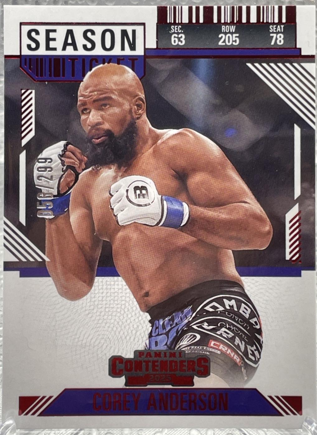 Corey Anderson [Season Ticket Red] #88