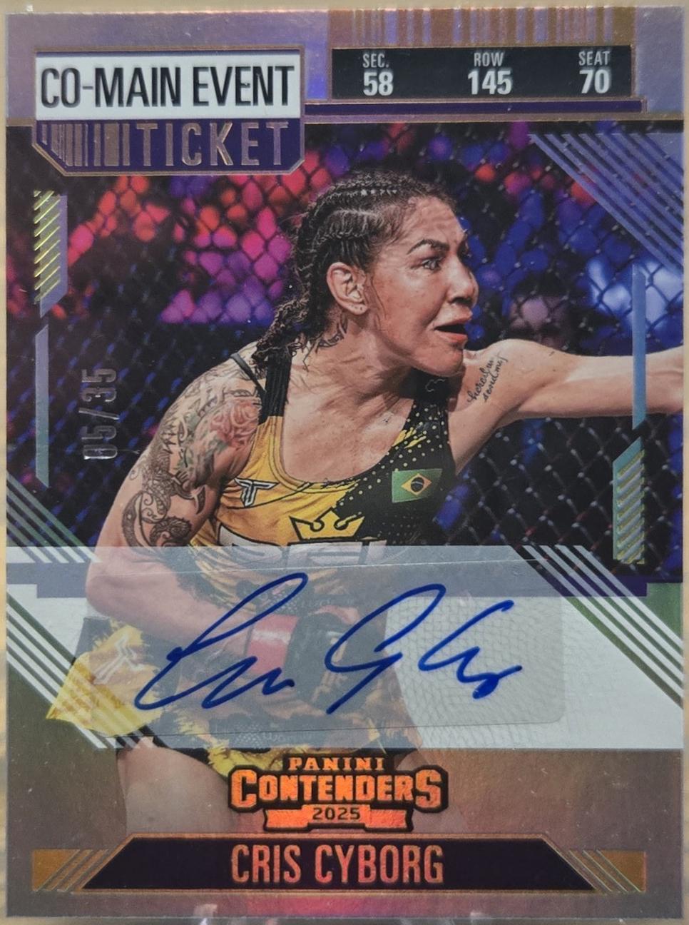 Cris Cyborg [Co-Main Season Ticket Signature] #76