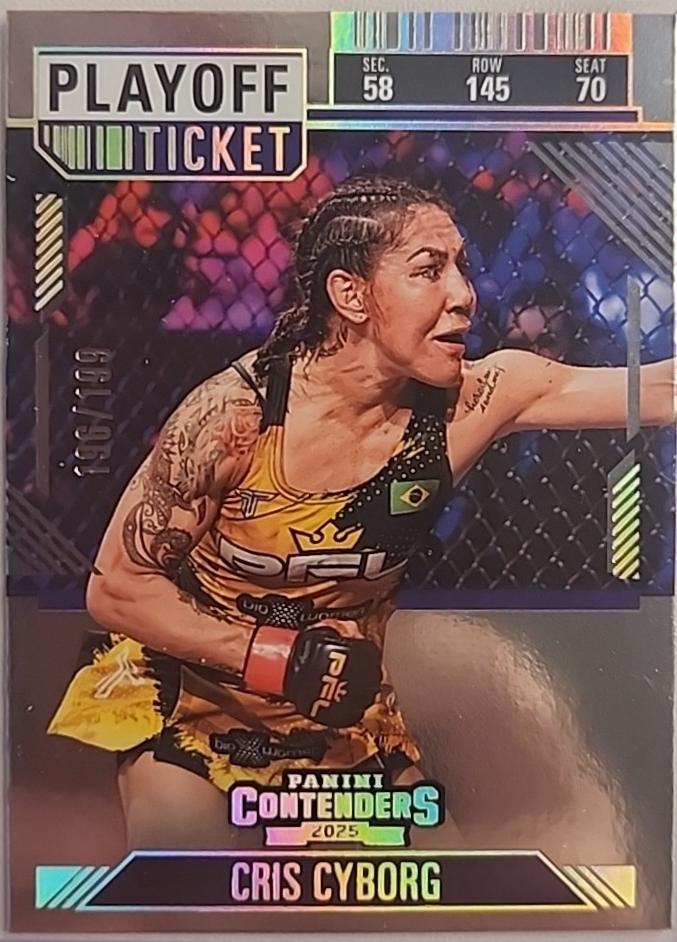 Cris Cyborg [Playoff Ticket] #76