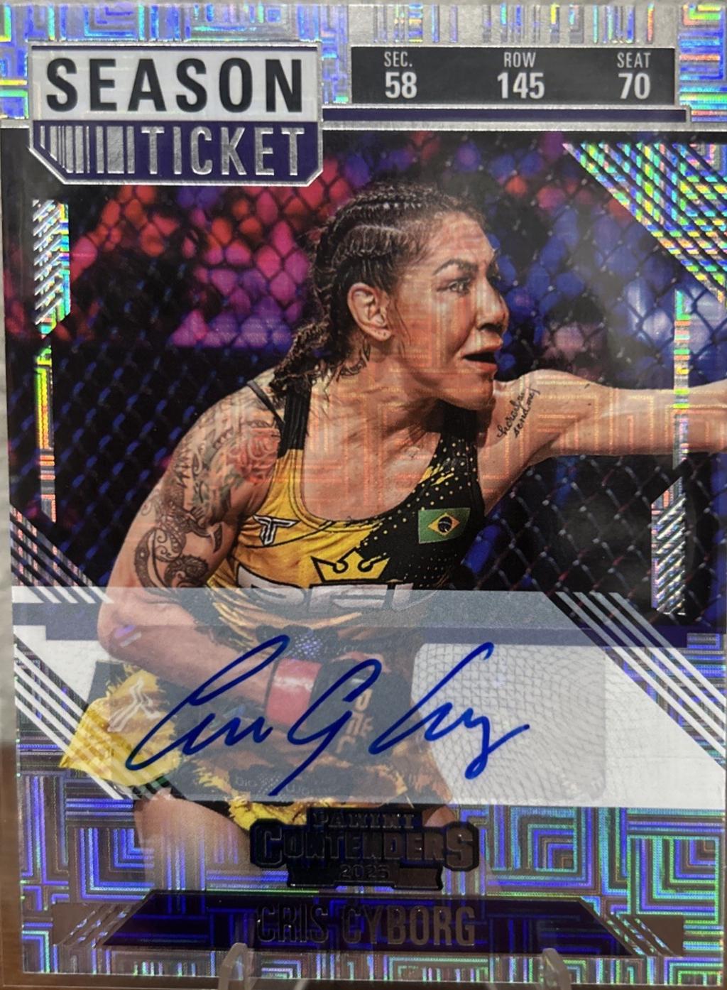 Cris Cyborg [Season Ticket Signature] #76