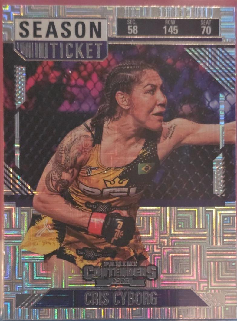 Cris Cyborg [Season Ticket Silver] #76