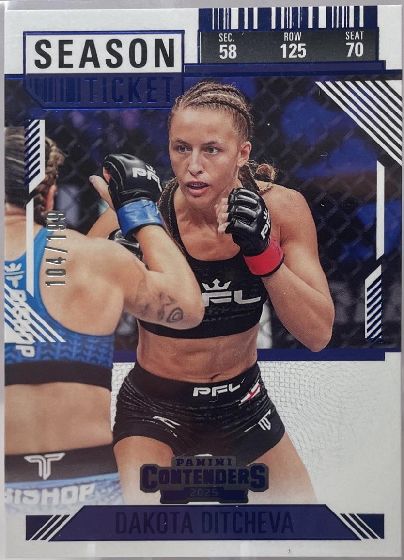 Dakota Ditcheva [Season Ticket Blue] #37
