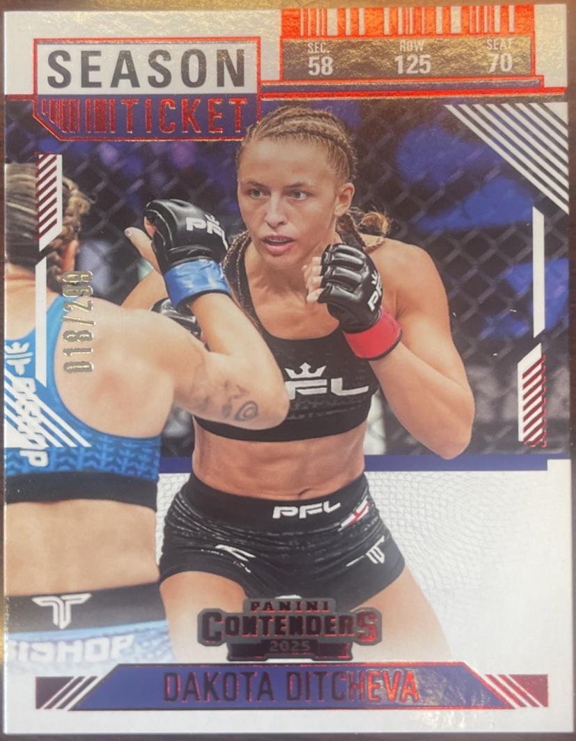 Dakota Ditcheva [Season Ticket Red] #37
