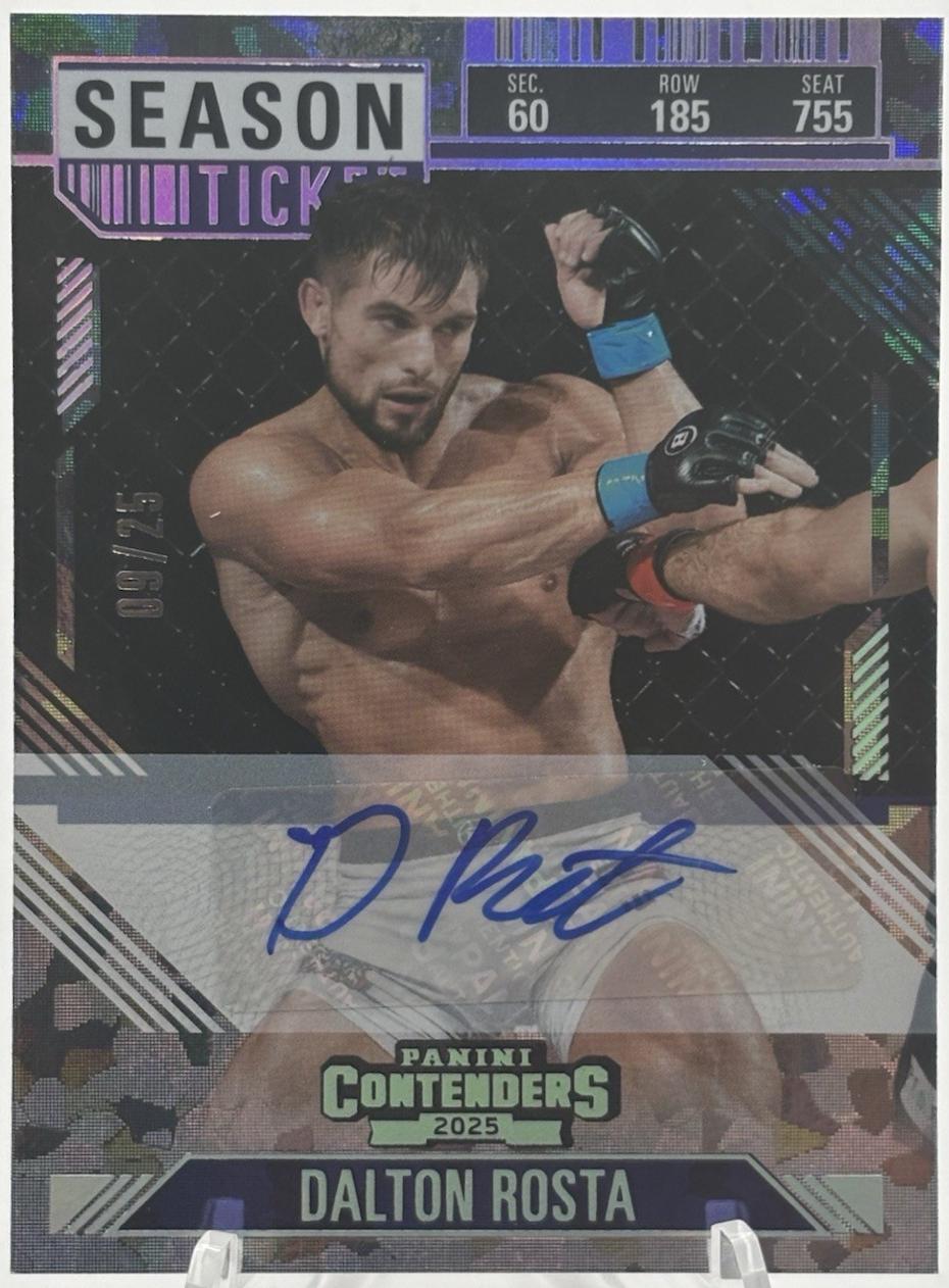 Dalton Rosta [Cracked Ice Season Ticket Signature] #10