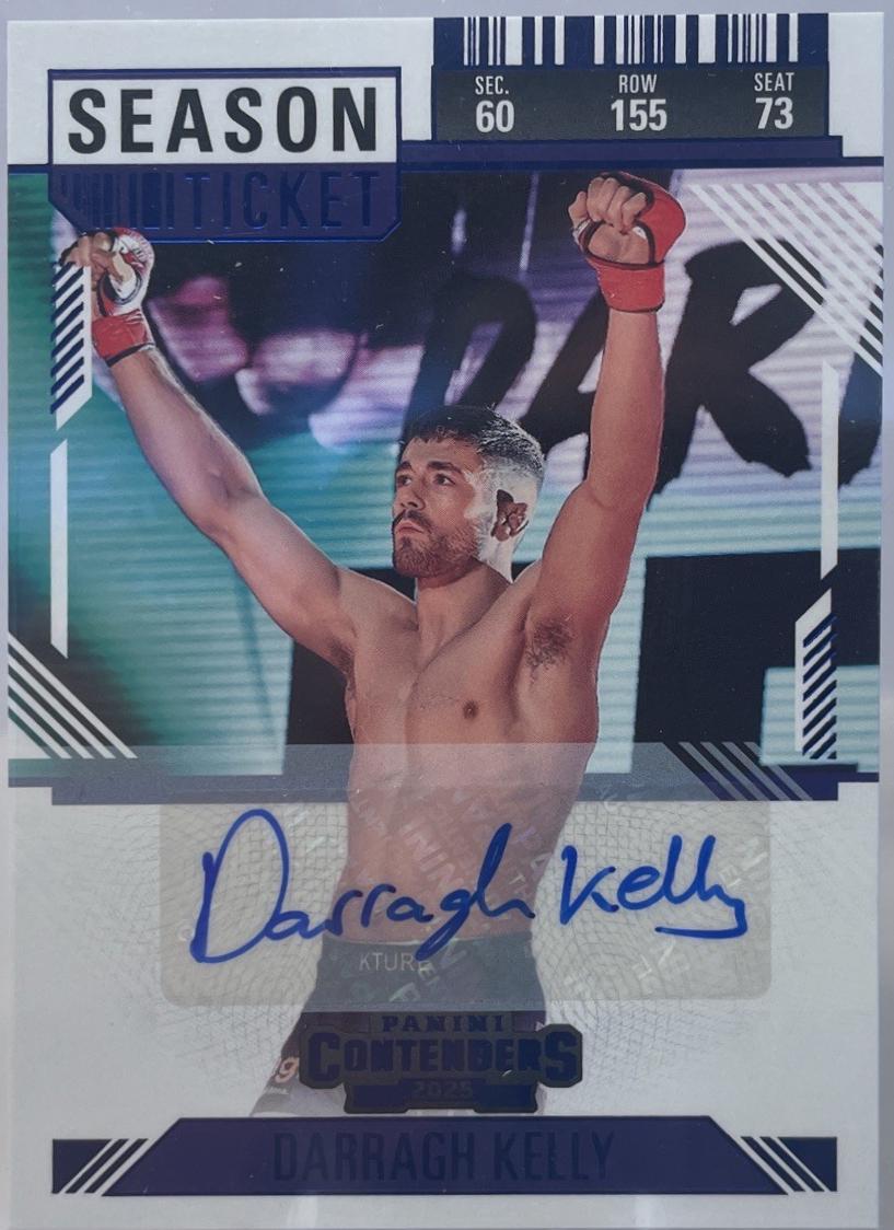 Darragh Kelly [Blue Season Ticket Signature] #30