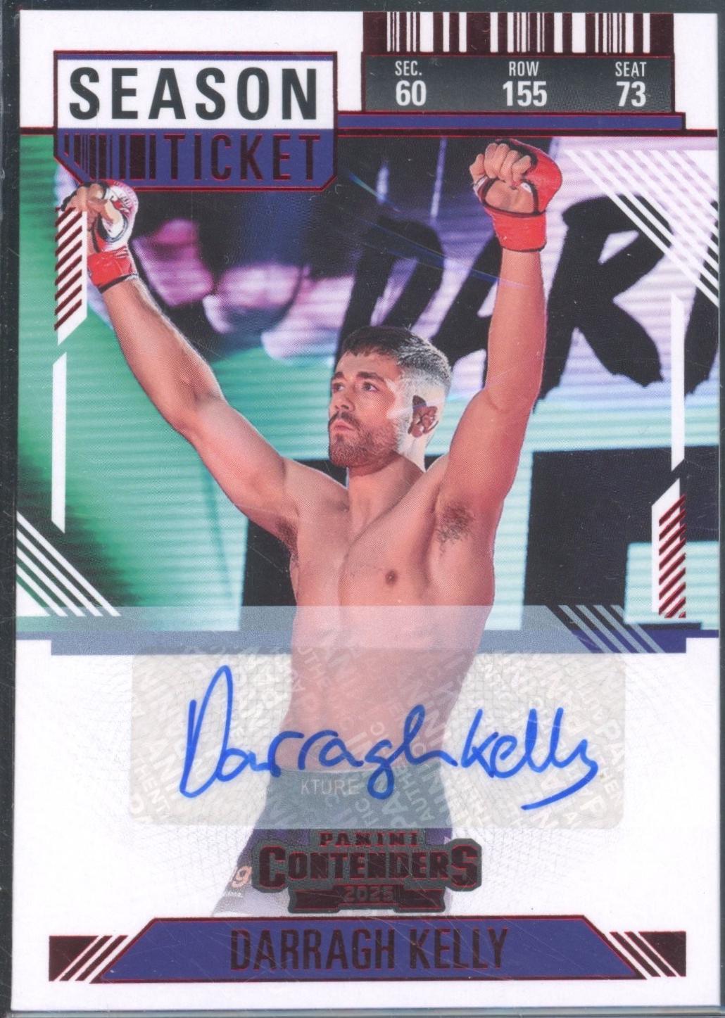Darragh Kelly [Red Season Ticket Signature] #30