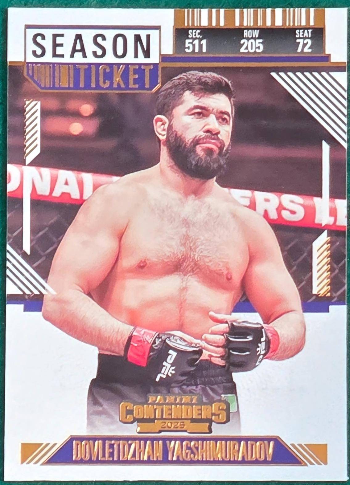 Dovletdzhan Yagshimuradov [Main Card Ticket] #96