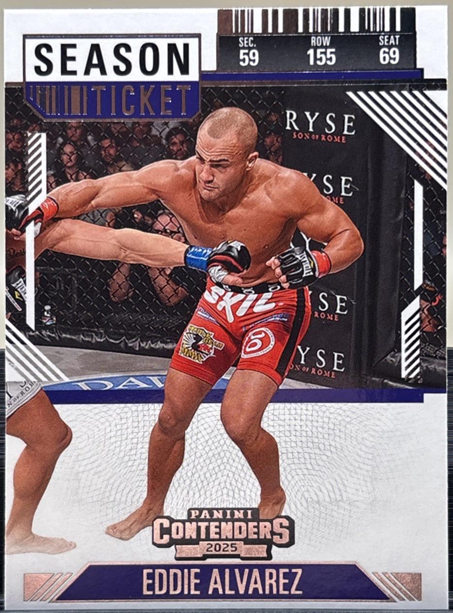 Eddie Alvarez [Season Ticket Silver] #71