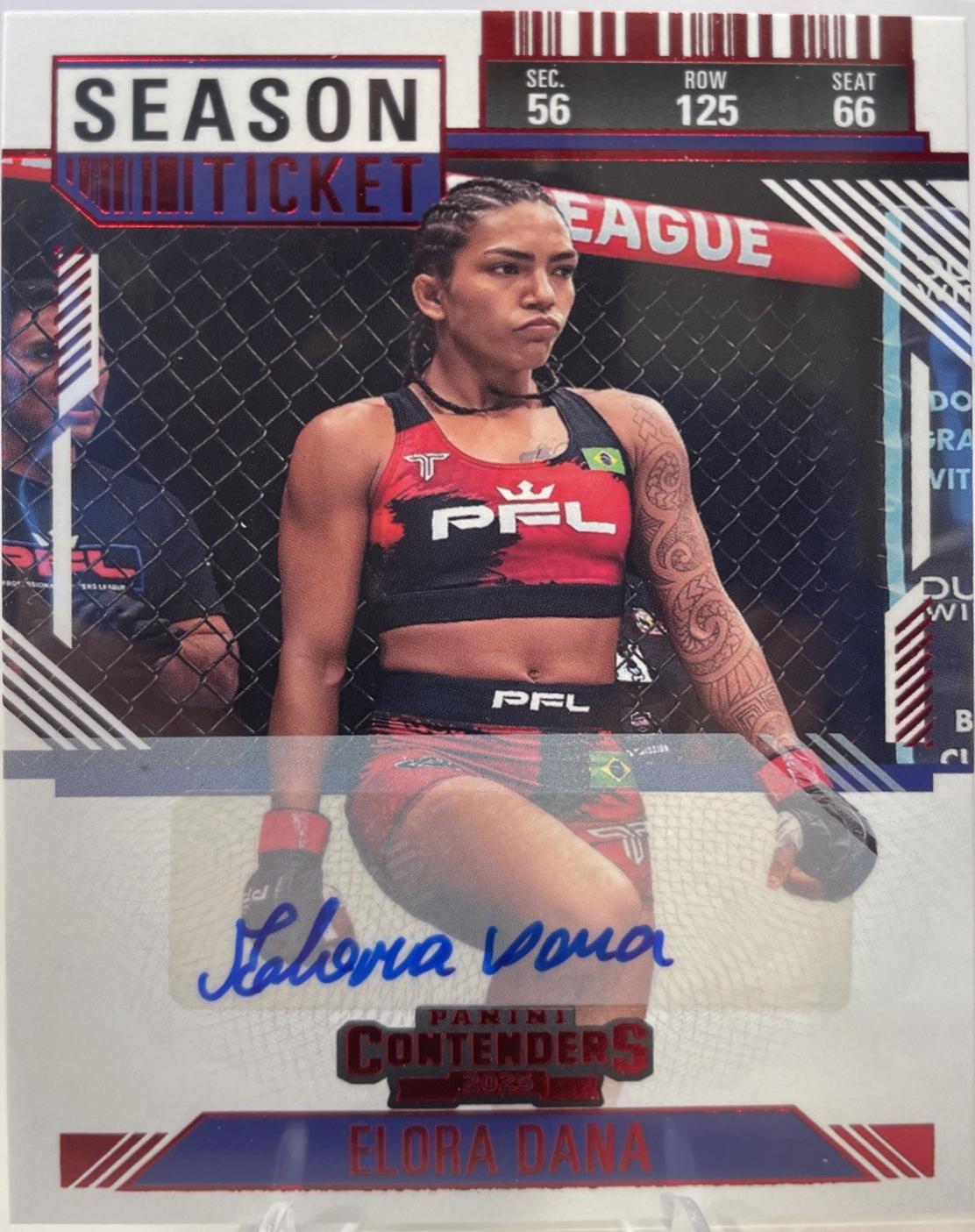 Elora Dana [Red Season Ticket Signature] #67