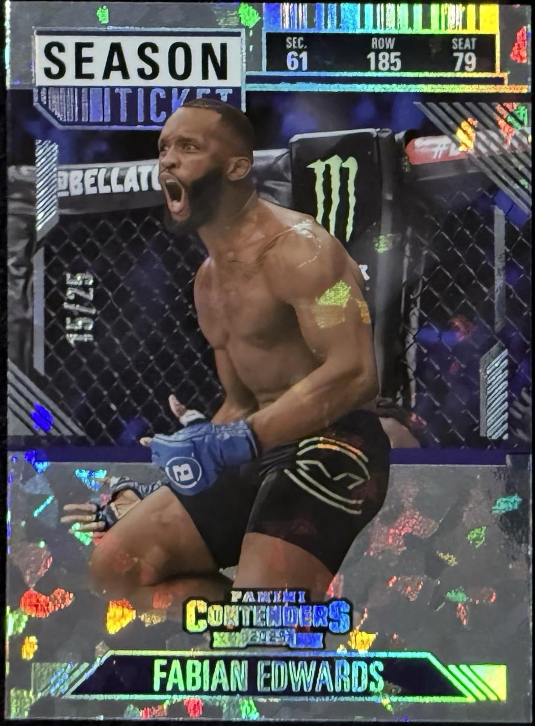 Fabian Edwards [Cracked Ice Season Ticket Signature] #50