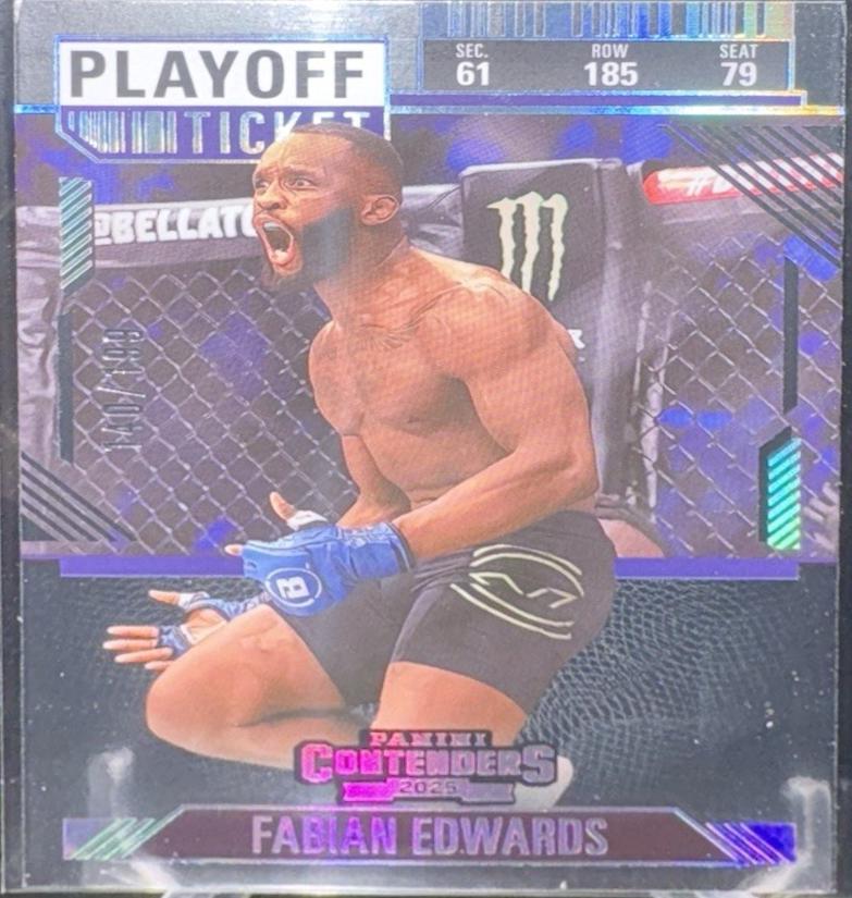 Fabian Edwards [Main Card Ticket] #50