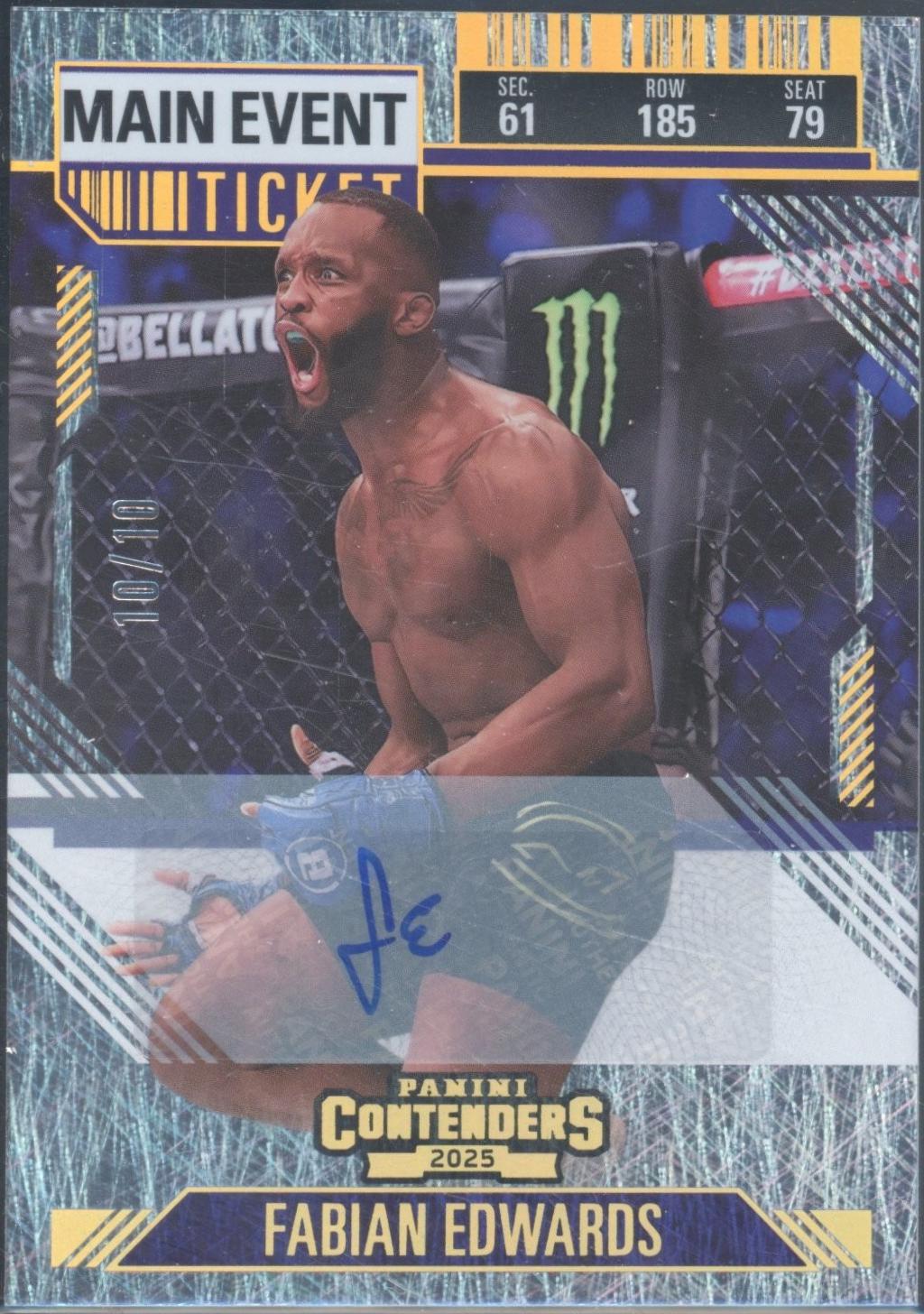 Fabian Edwards [Main Event Season Ticket Signature] #50