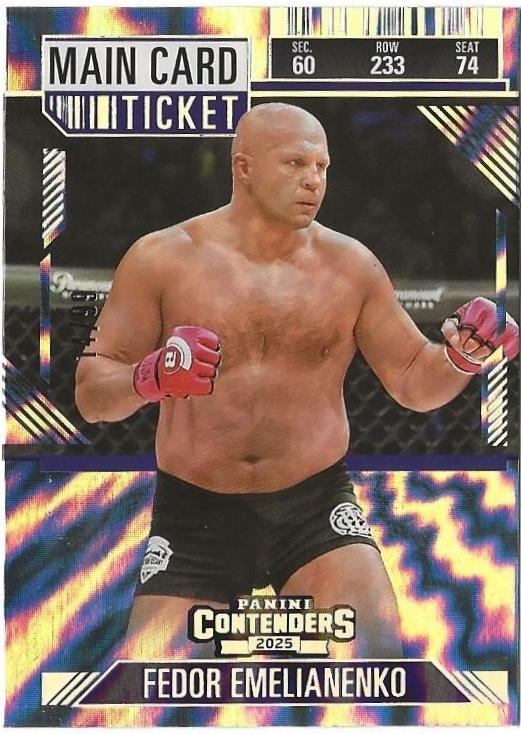 Fedor Emelianenko [Main Card Ticket] #60