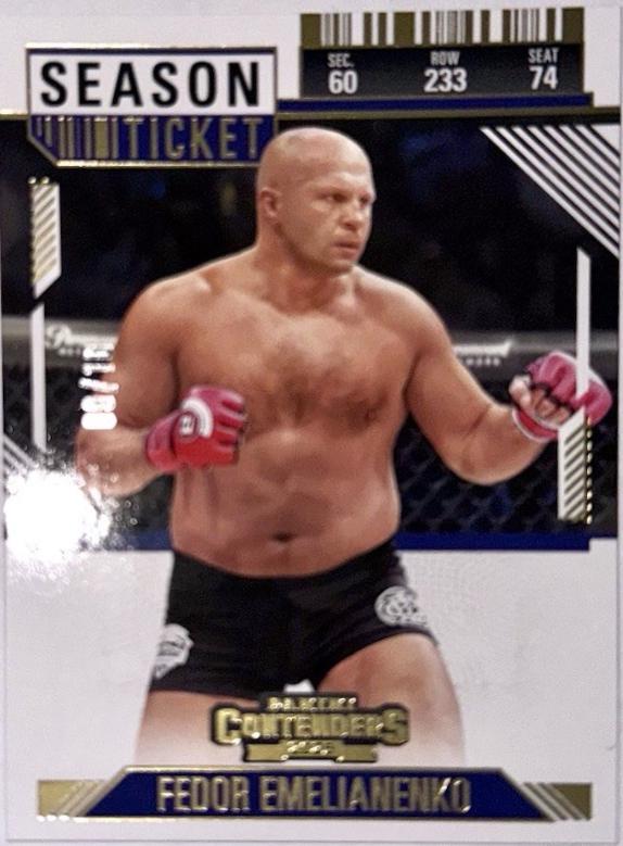 Fedor Emelianenko [Season Ticket Gold] #60