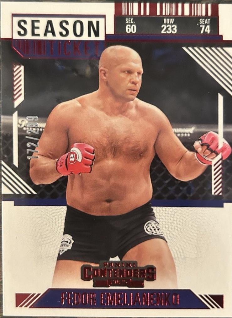 Fedor Emelianenko [Season Ticket Red] #60