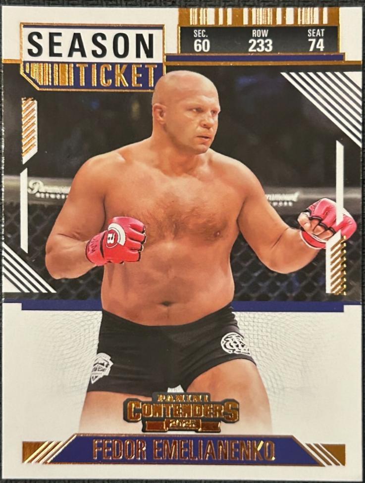 Fedor Emelianenko [Season Ticket Retail] #60