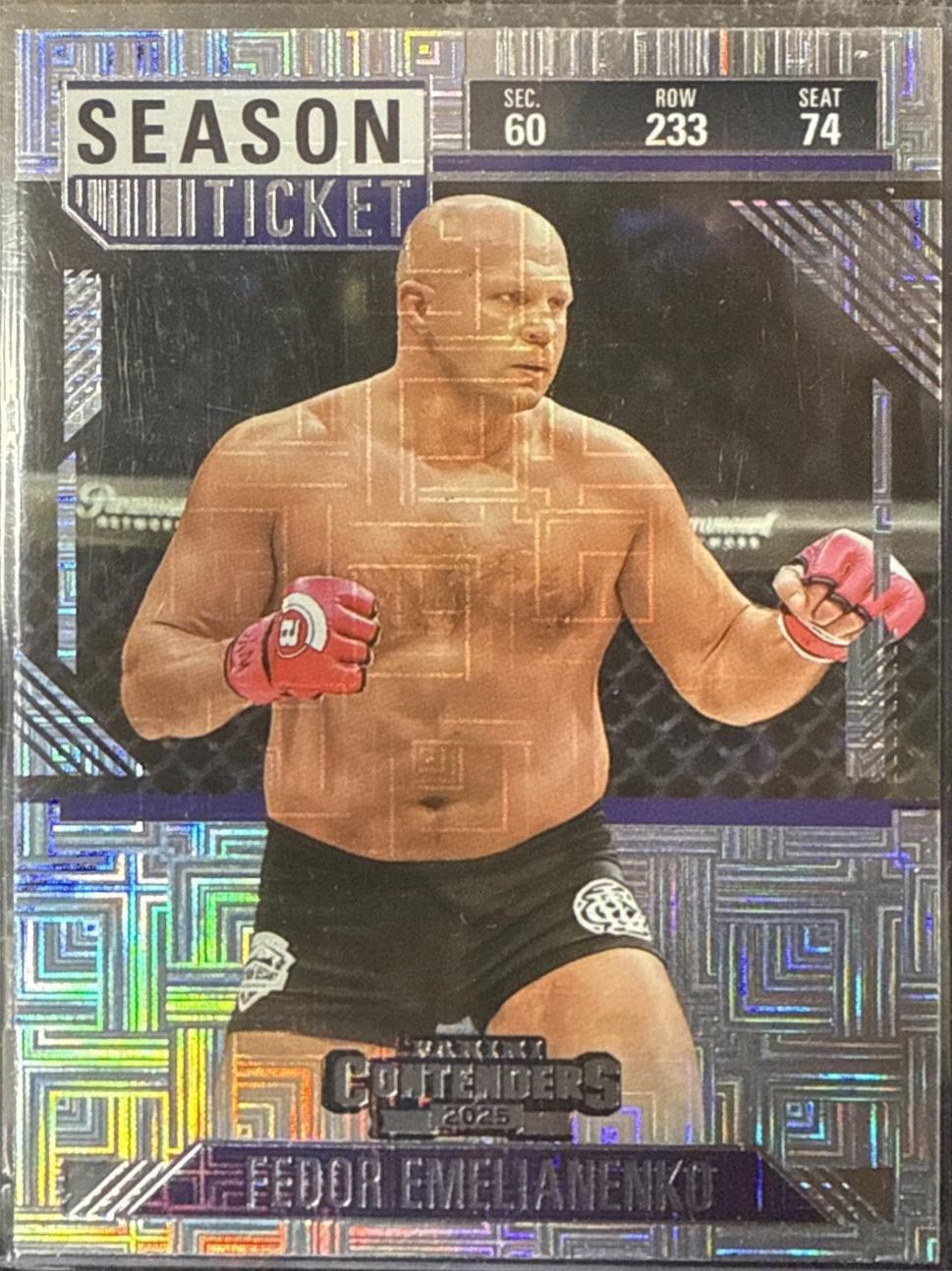 Fedor Emelianenko [Season Ticket Silver] #60