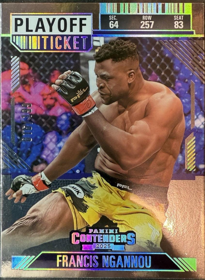 Francis Ngannou [Playoff Ticket] #7