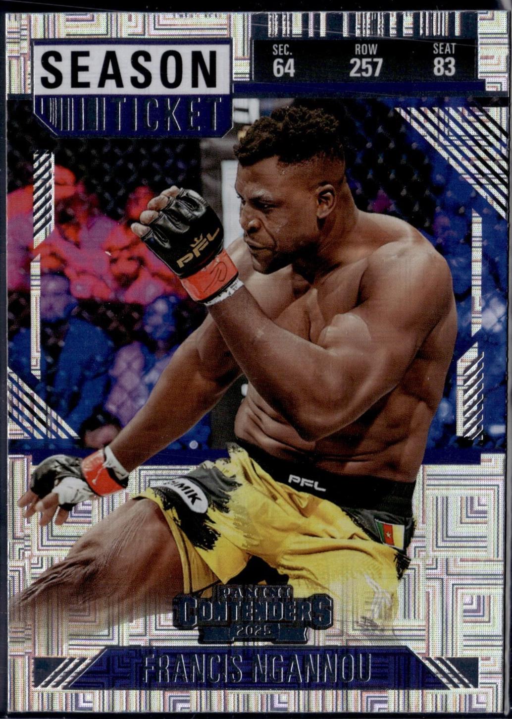 Francis Ngannou [Season Ticket Silver] #7