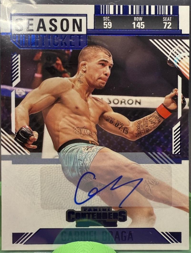 Gabriel Braga [Blue Season Ticket Signature] #70
