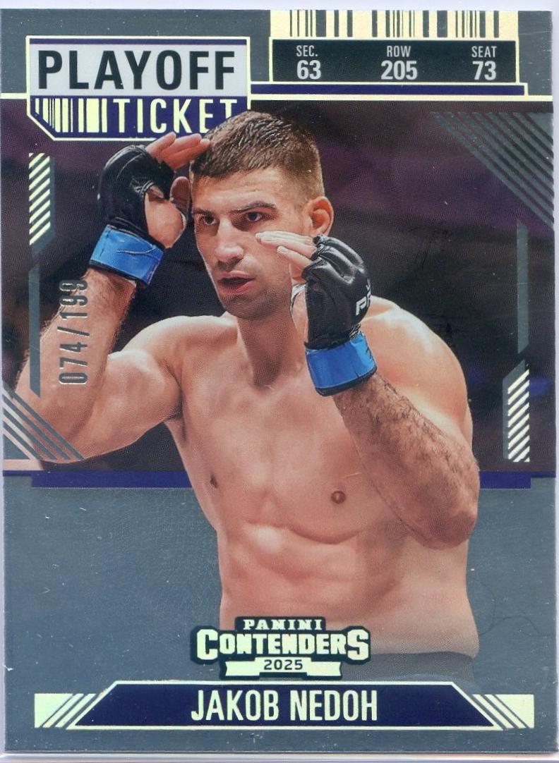Jakob Nedoh [Playoff Ticket] #47