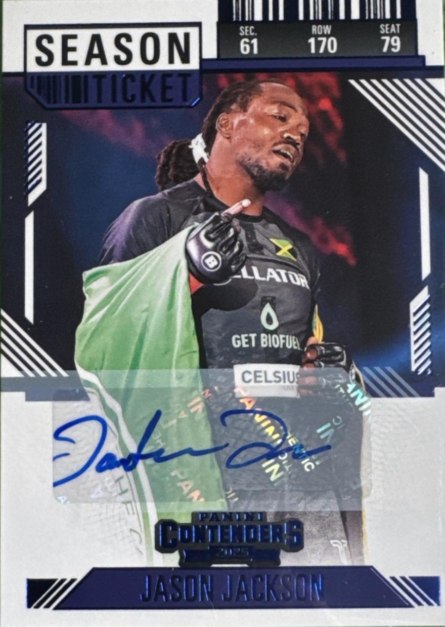 Jason Jackson [Blue Season Ticket Signature] #35