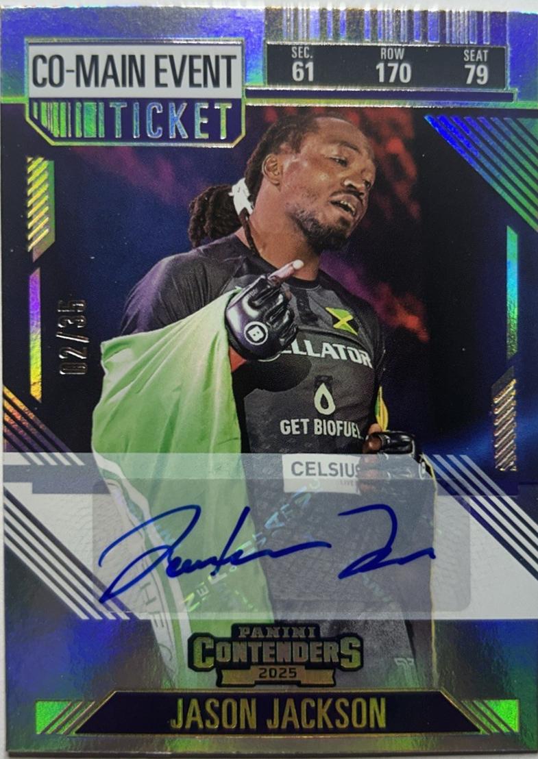 Jason Jackson [Co-Main Season Ticket Signature] #35