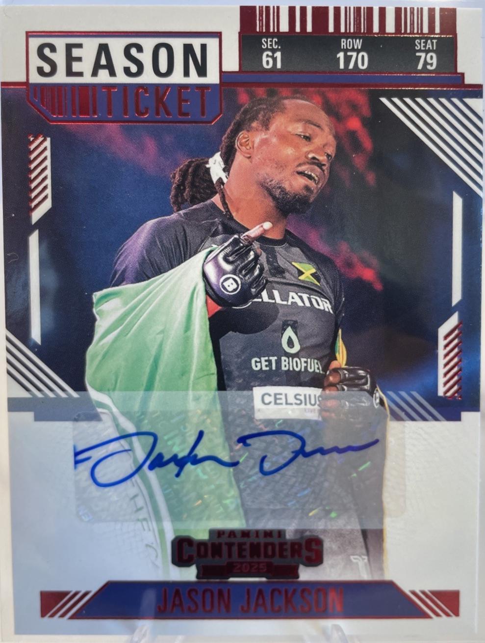 Jason Jackson [Red Season Ticket Signature] #35