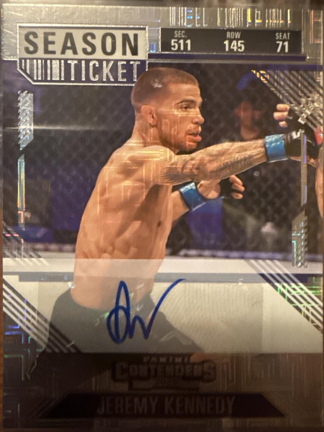 Jeremy Kennedy [Season Ticket Signature] #2