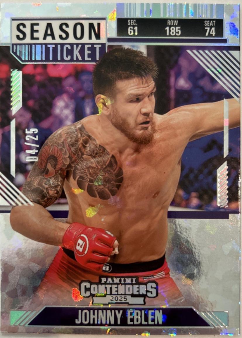 Johnny Eblen [Cracked Ice Ticket] #57