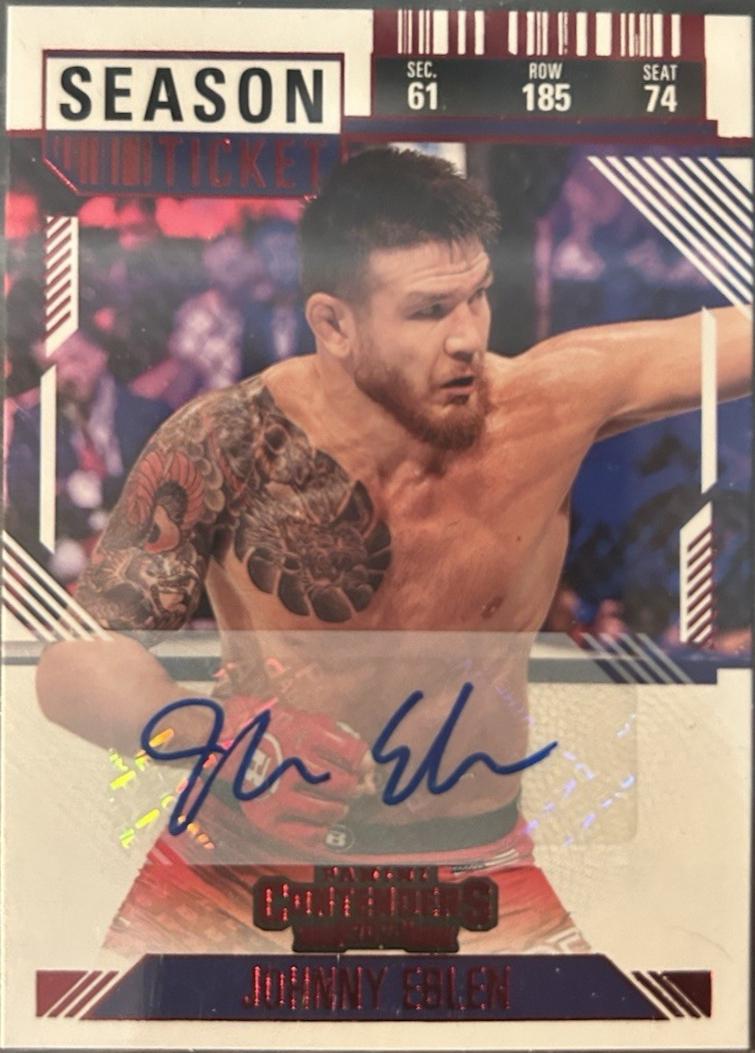 Johnny Eblen [Red Season Ticket Signature] #57