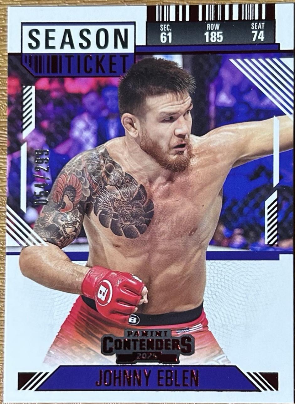 Johnny Eblen [Season Ticket Red] #57