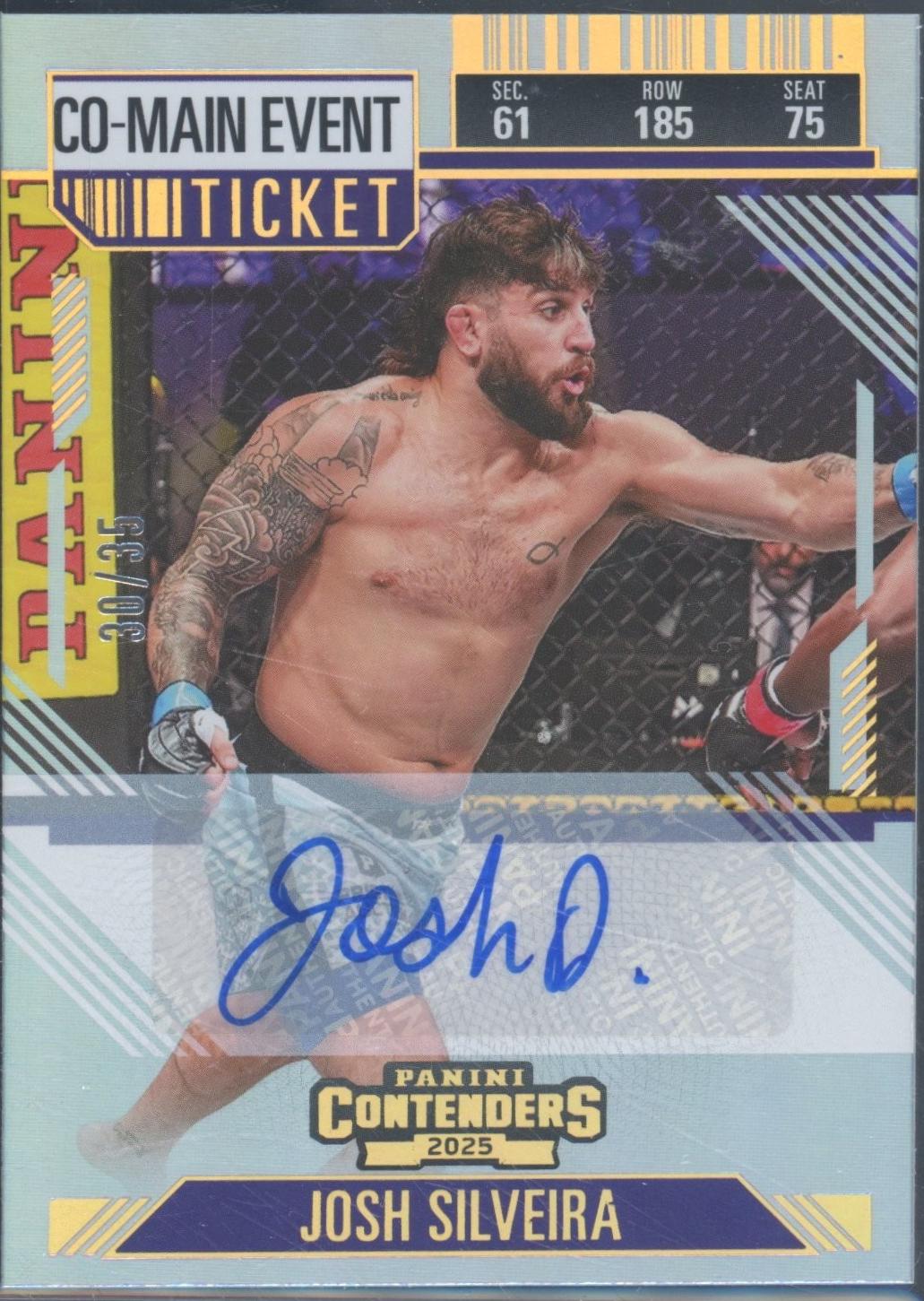 Josh Silveira [Co-Main Season Ticket Signature] #77