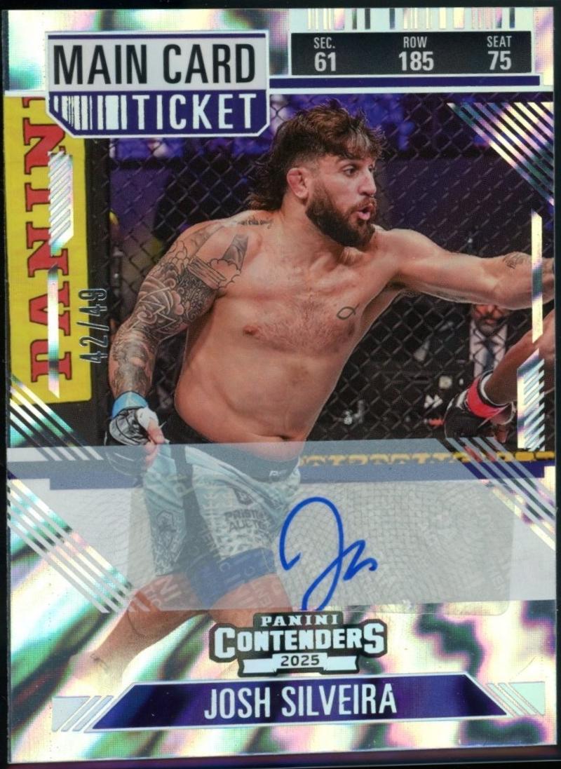 Josh Silveira [Main Card Season Ticket Signature] #77