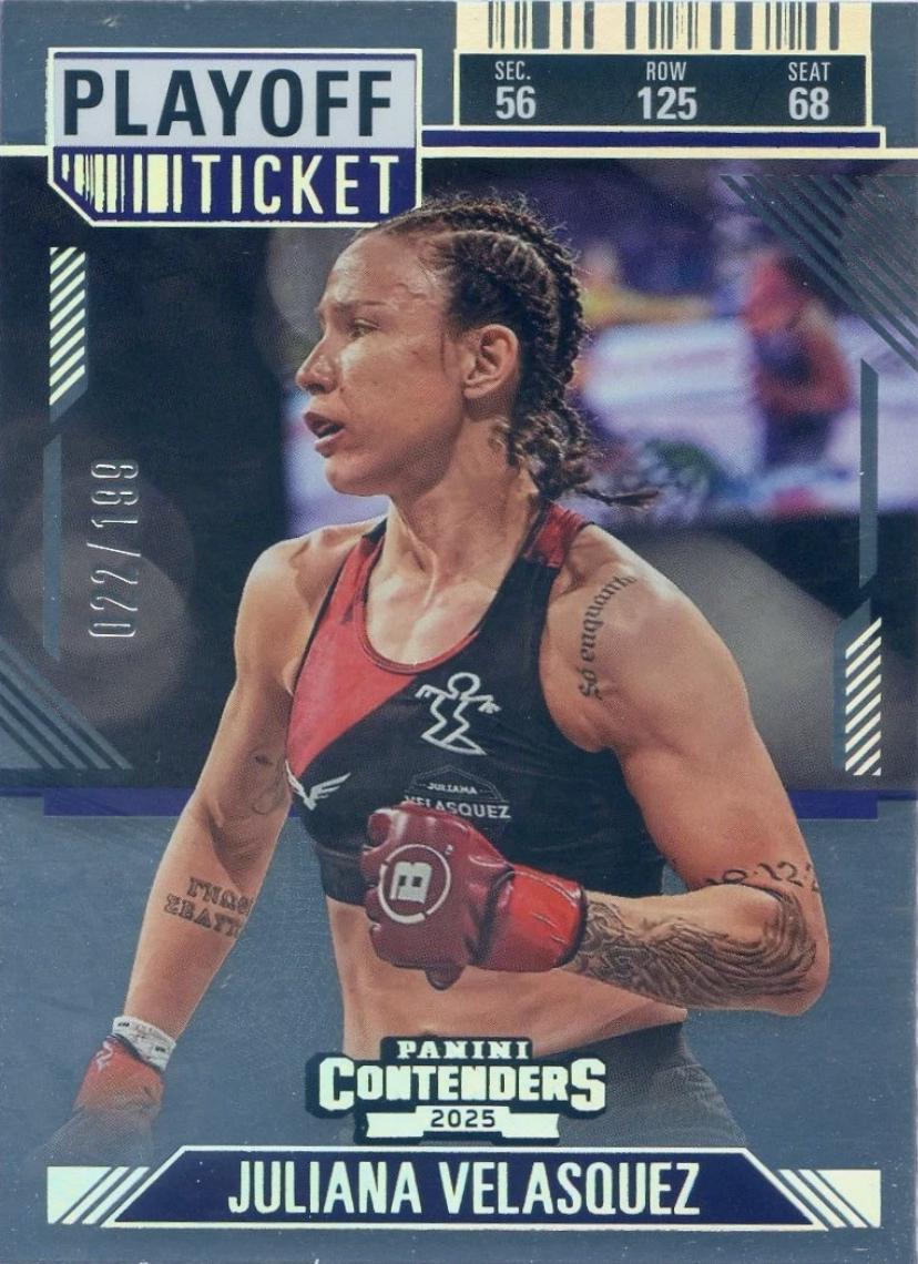 Juliana Velasquez [Playoff Ticket] #24