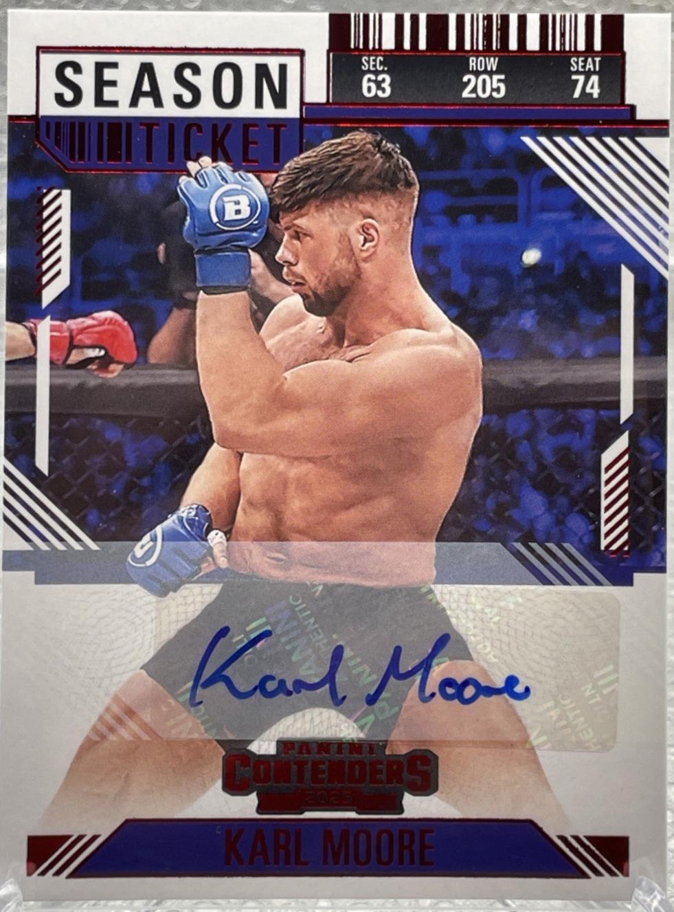 Karl Moore [Red Season Ticket Signature] #42