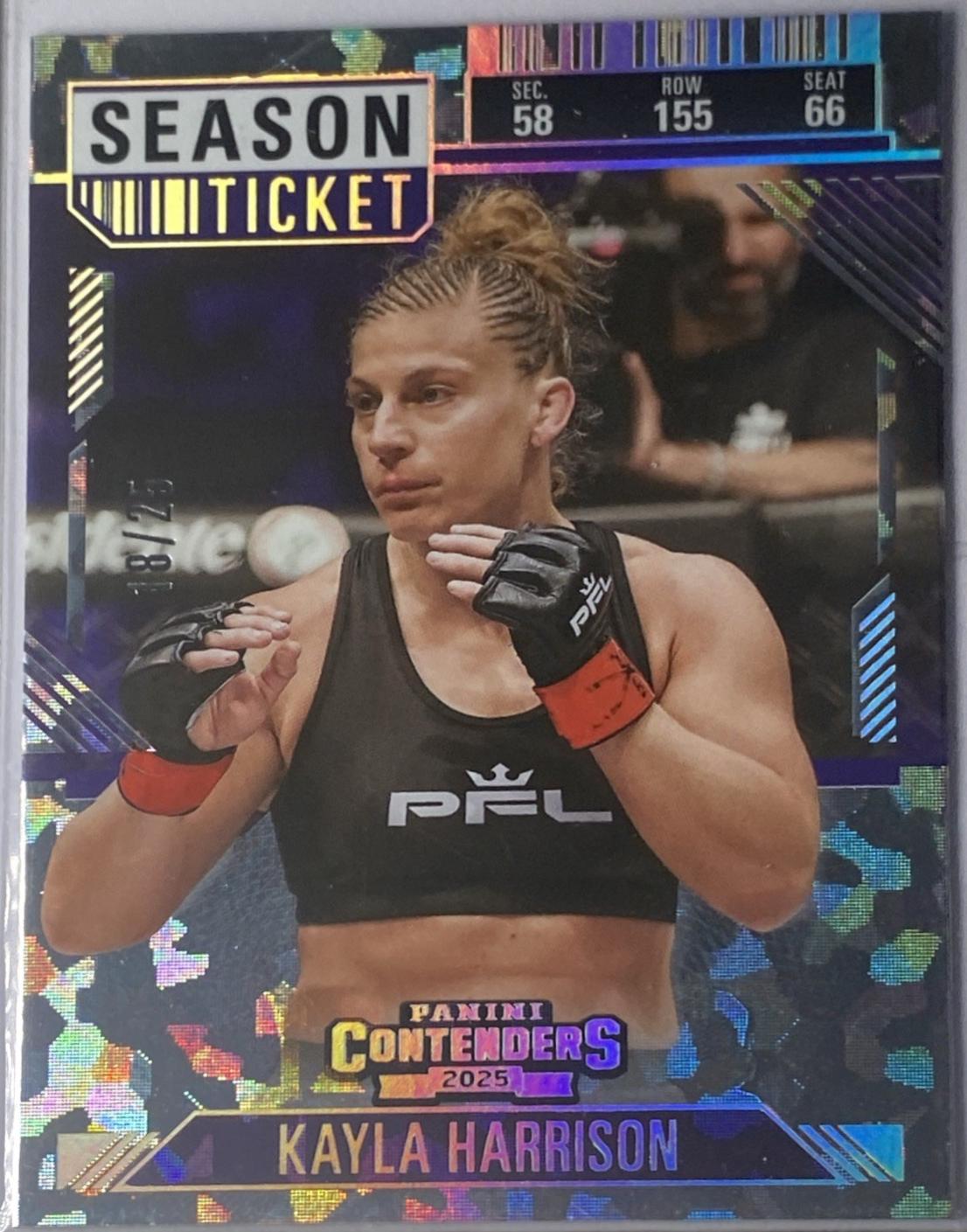 Kayla Harrison [Cracked Ice Ticket] #41