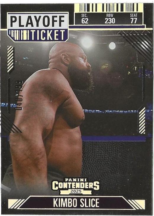 Kimbo Slice [Playoff Ticket] #3
