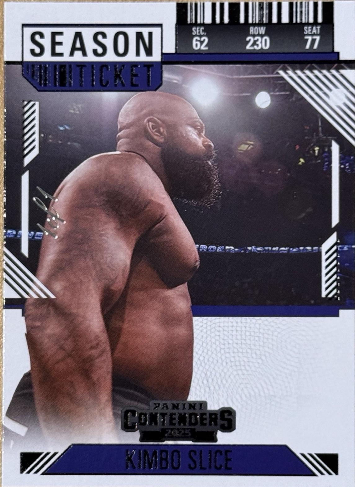Kimbo Slice [Season Ticket Black] #3