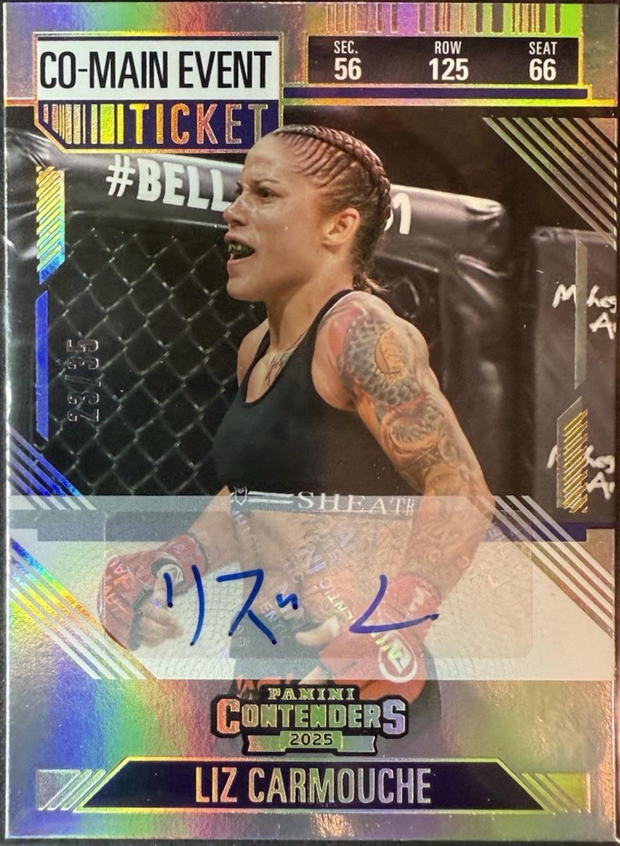 Liz Carmouche [Co-Main Season Ticket Signature] #25
