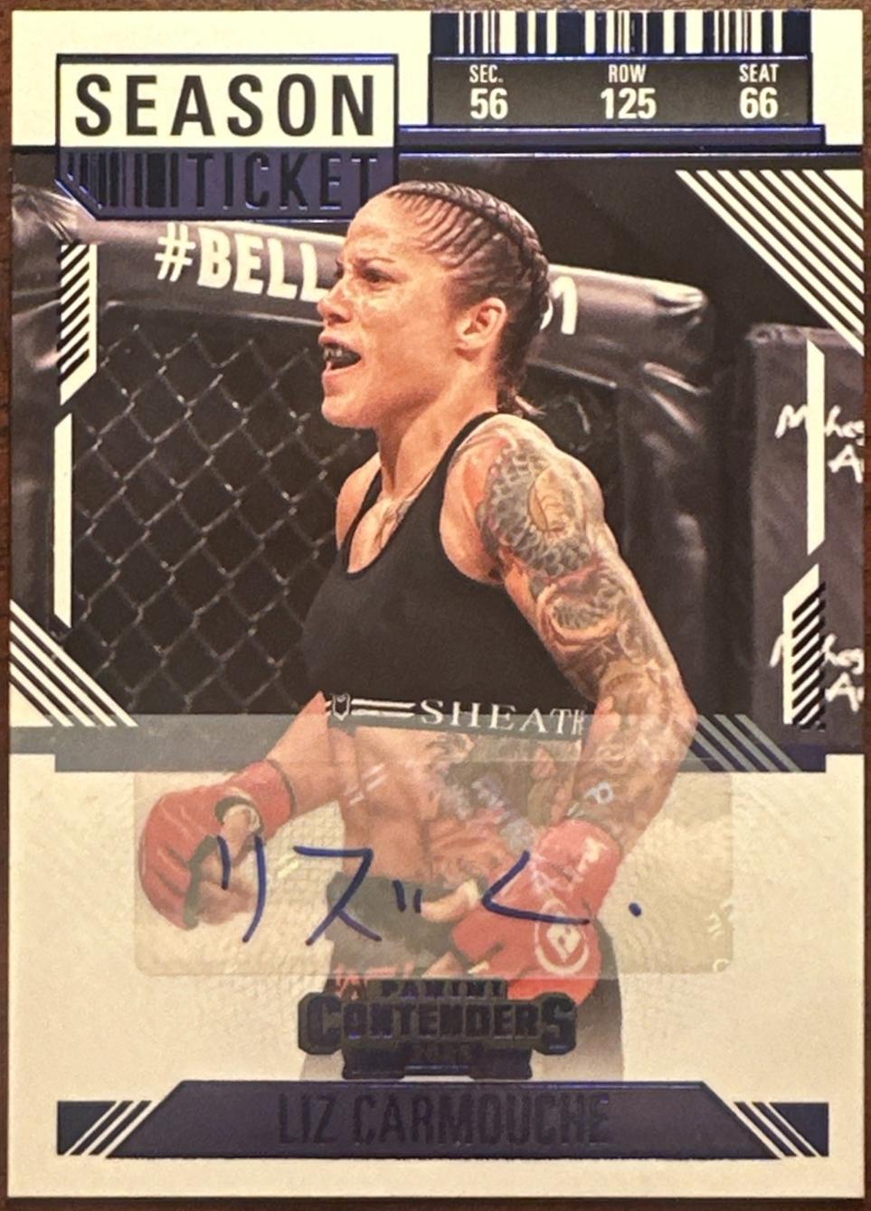 Liz Carmouche [Main Event Season Ticket Signature] #25