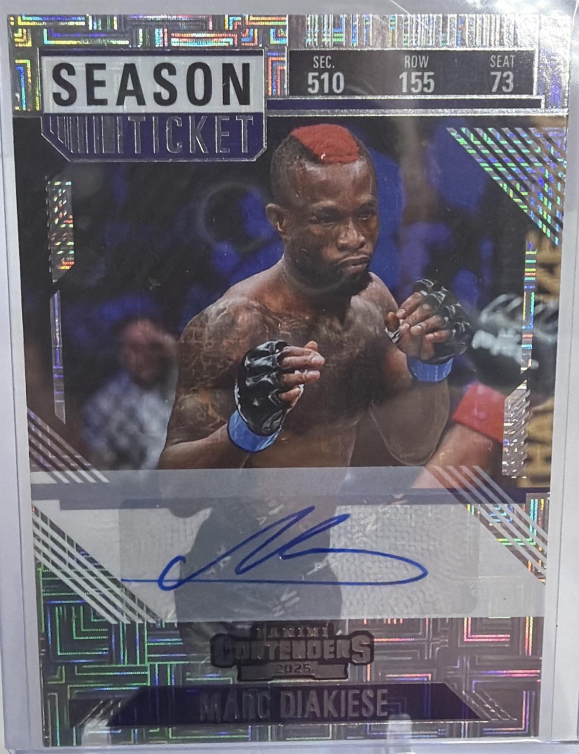 Marc Diakiese [Blue Season Ticket Signature] #38
