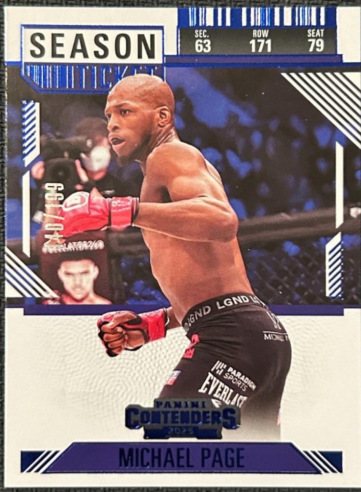 Michael Page [Season Ticket Blue] #33
