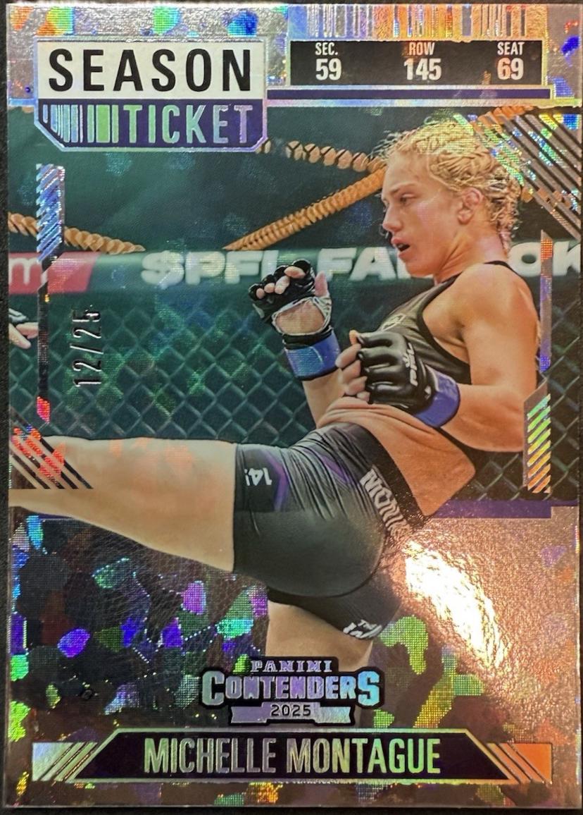 Michelle Montague [Cracked Ice Ticket] #9
