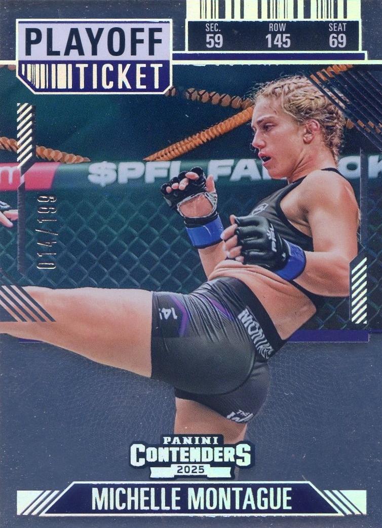 Michelle Montague [Playoff Ticket] #9